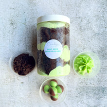 Load image into Gallery viewer, Mint Aero Cake-in-a-Jar