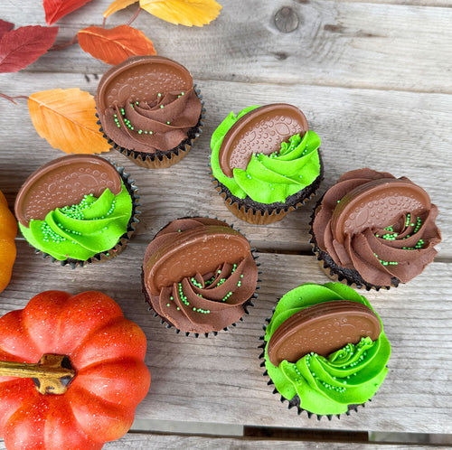 Mint Chocolate Orange Cupcakes