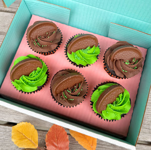 Mint Chocolate Orange Cupcakes