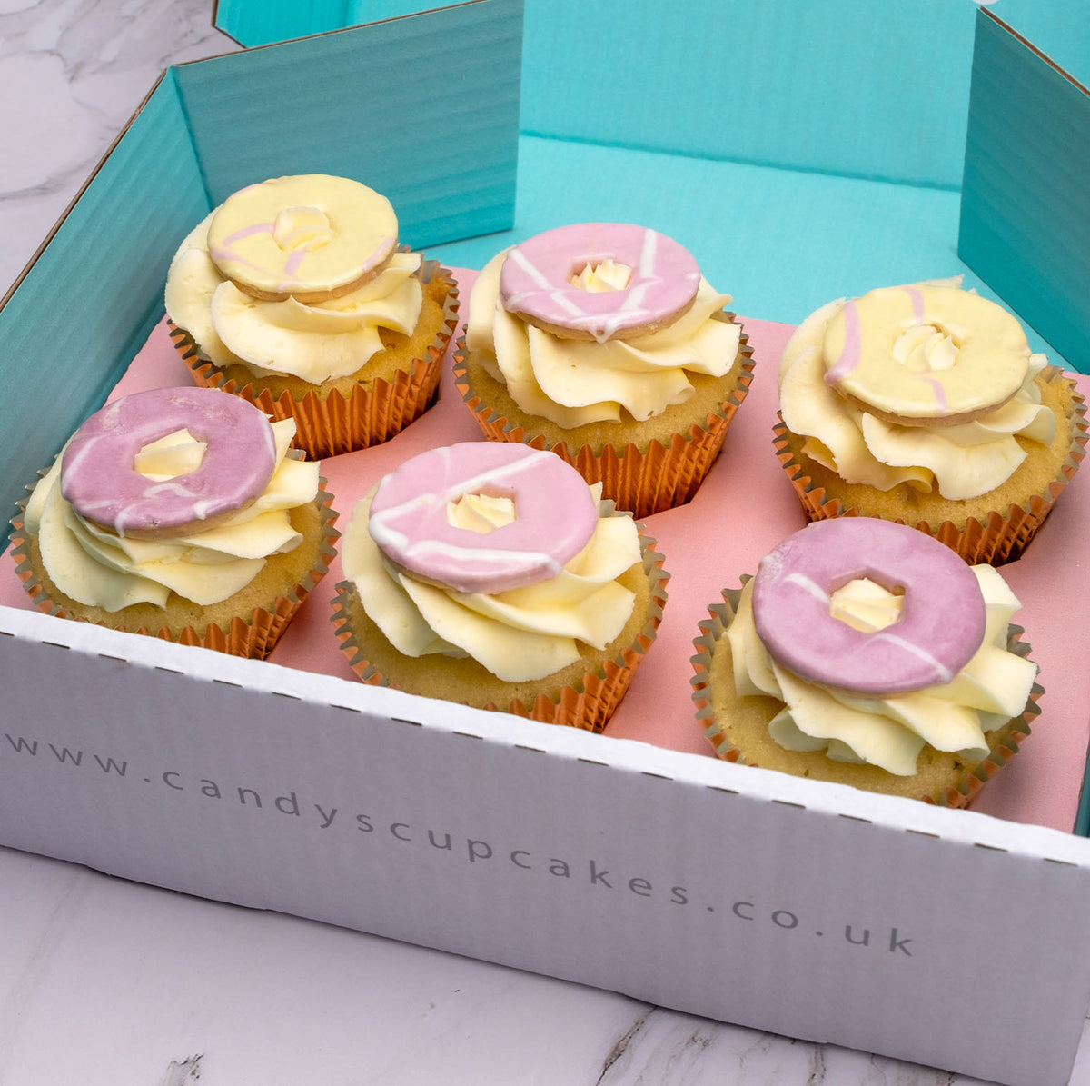 Party Rings Cupcakes | Candy's Cupcakes