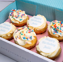 Load image into Gallery viewer, Personalised Cupcakes