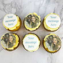 Load image into Gallery viewer, Gentle Bakes Photo Upload Cupcakes