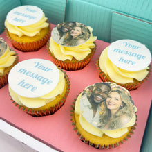 Load image into Gallery viewer, Gentle Bakes Photo Upload Cupcakes
