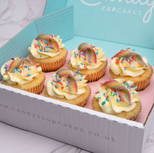 Load image into Gallery viewer, Rainbow Belt Cupcakes