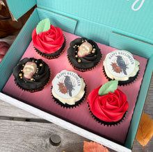Load image into Gallery viewer, Ravens &amp; Roses Cupcakes