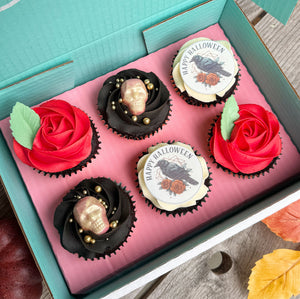 Ravens & Roses Cupcakes