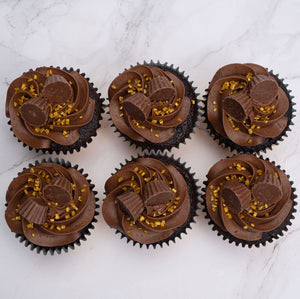 Reese's Mini Peanut Butter Cups Cupcakes