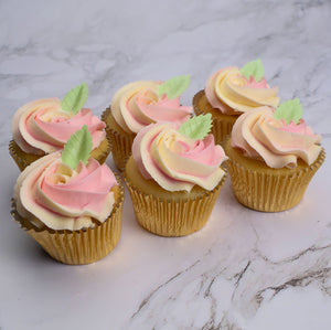 Box of Roses Cupcakes