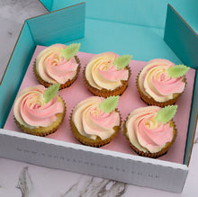 Load image into Gallery viewer, Box of Roses Cupcakes