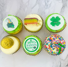 Load image into Gallery viewer, St Patrick's Day Cupcakes
