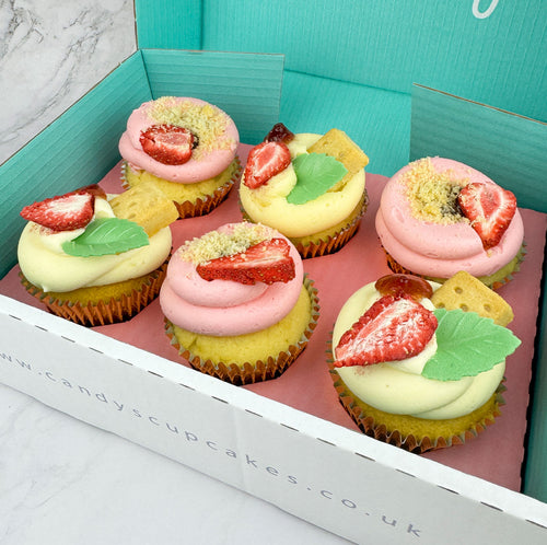 Strawberry Shortcake Cupcakes (Flavour of the Month)