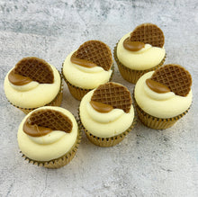 Load image into Gallery viewer, Stroopwafels &amp; Salted Caramel Cupcakes (Flavour of the Month)