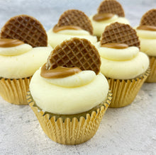 Load image into Gallery viewer, Stroopwafels &amp; Salted Caramel Cupcakes