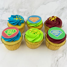 Load image into Gallery viewer, Super Dad Cupcakes