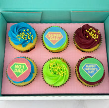 Load image into Gallery viewer, Super Dad Cupcakes