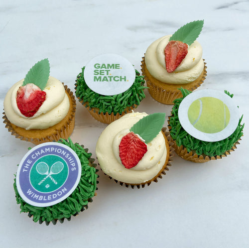 Tennis Cupcakes