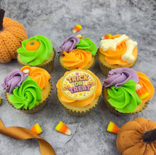Load image into Gallery viewer, Trick or Treat Cupcakes