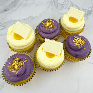 White Chocolate & Passion Fruit Cupcakes (Flavour of the Month)