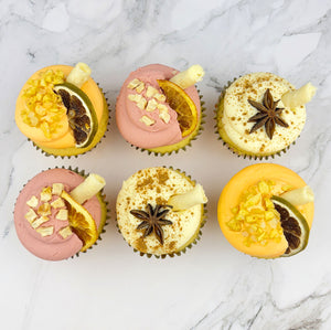 Winter Mocktail Cupcakes