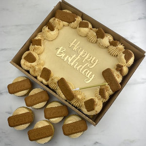Mouthwatering Biscoff Birthday Cake
