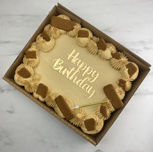 Load image into Gallery viewer, Mouthwatering Biscoff Birthday Cake