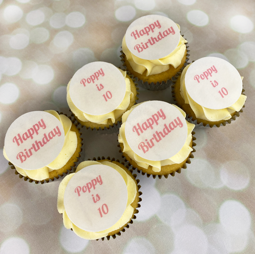 Gluten-Free Double Personalised Cupcakes