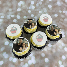 Load image into Gallery viewer, Gluten-Free Double Photo Upload Cupcakes