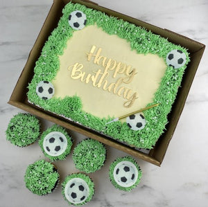 Football Mad! Birthday Cake