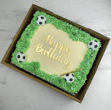 Load image into Gallery viewer, Football Mad! Birthday Cake