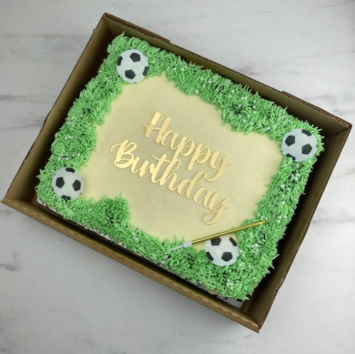 Football Mad! Birthday Cake