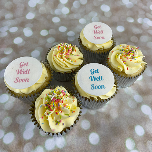 Get Well Soon Cupcakes (Personalised)