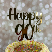 Load image into Gallery viewer, Happy &quot;Age&quot; Cake Topper