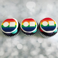 Load image into Gallery viewer, Fully Branded Double Logo Cupcakes (Free-From)