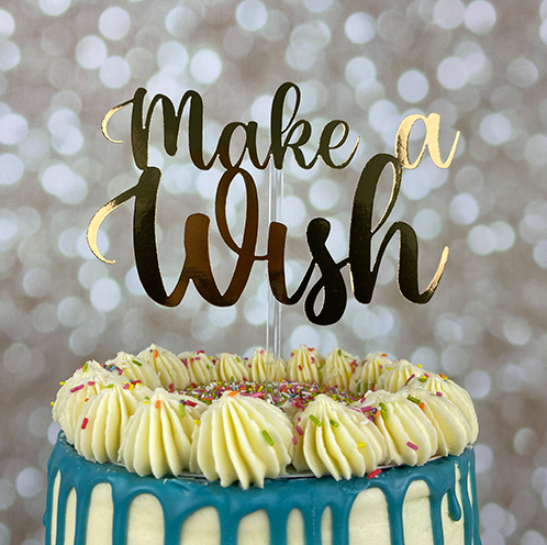 Make A Wish Cake Topper