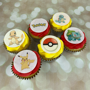 Vegan Pokemon Cupcakes