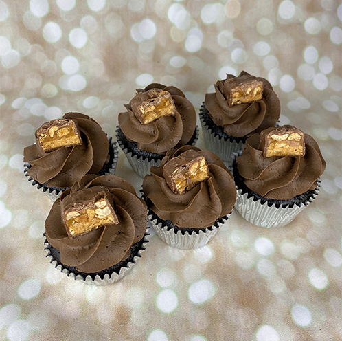 Snickers Cupcakes