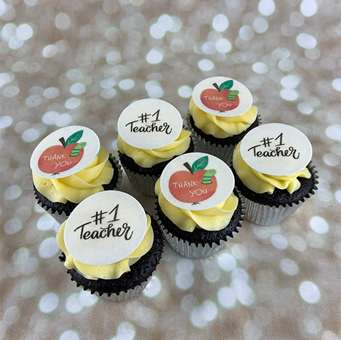Teacher Gift Cupcakes